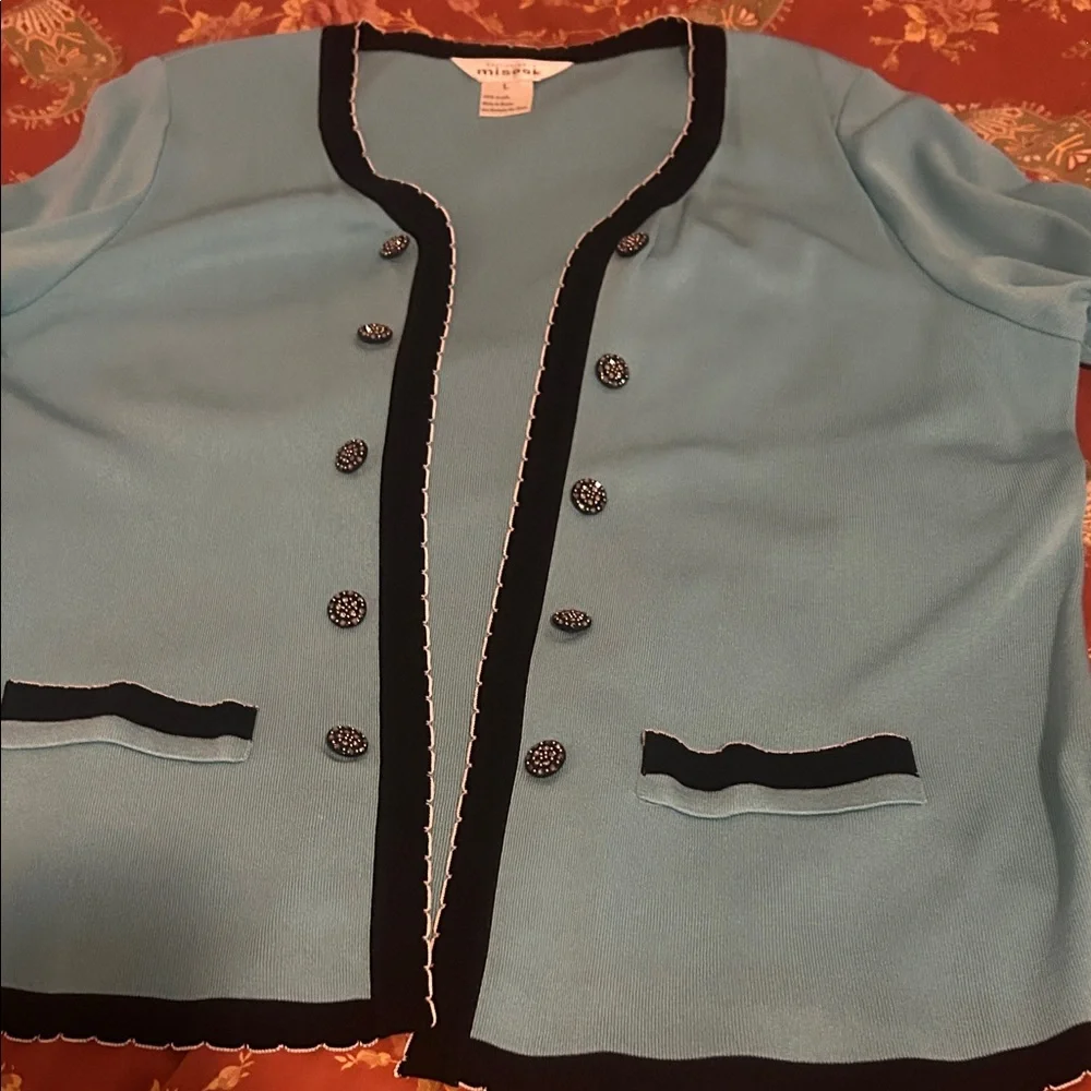 Misook elegant blue
